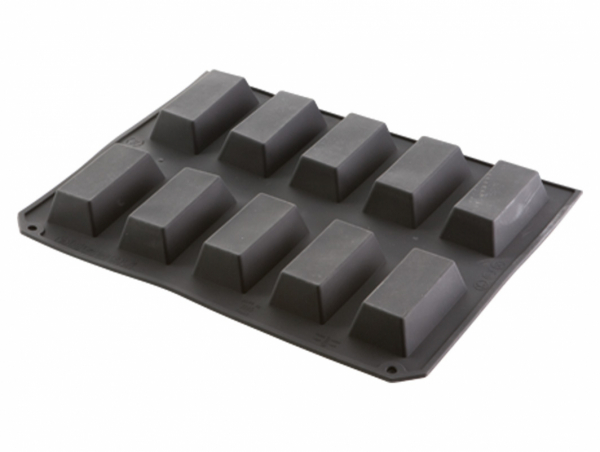 Silicone mold 10 cakes - Maxiflex 400x300 Happyflex