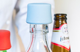 Silicone bottle cap